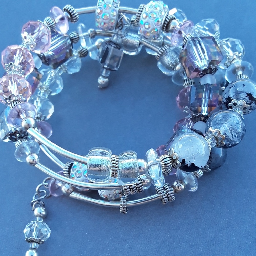 Sterling silver bangle bracelet